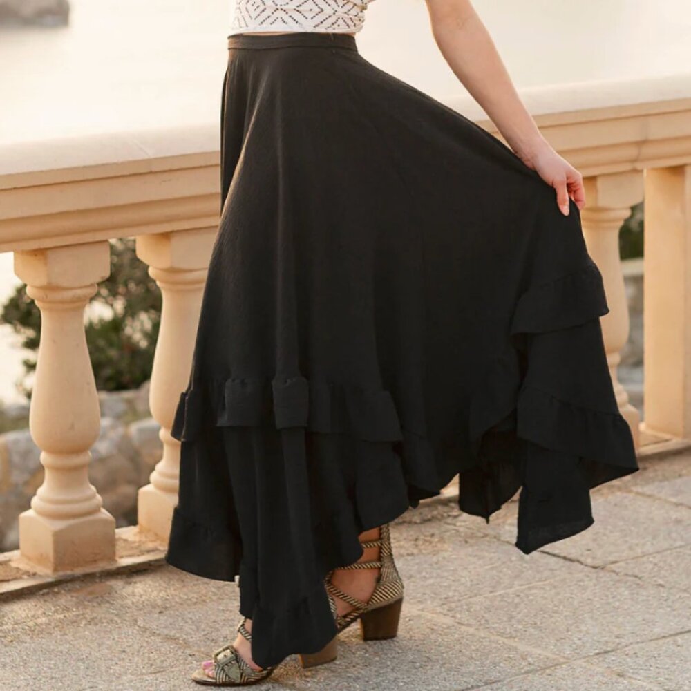 Joyfolie Sen Skirt in Black